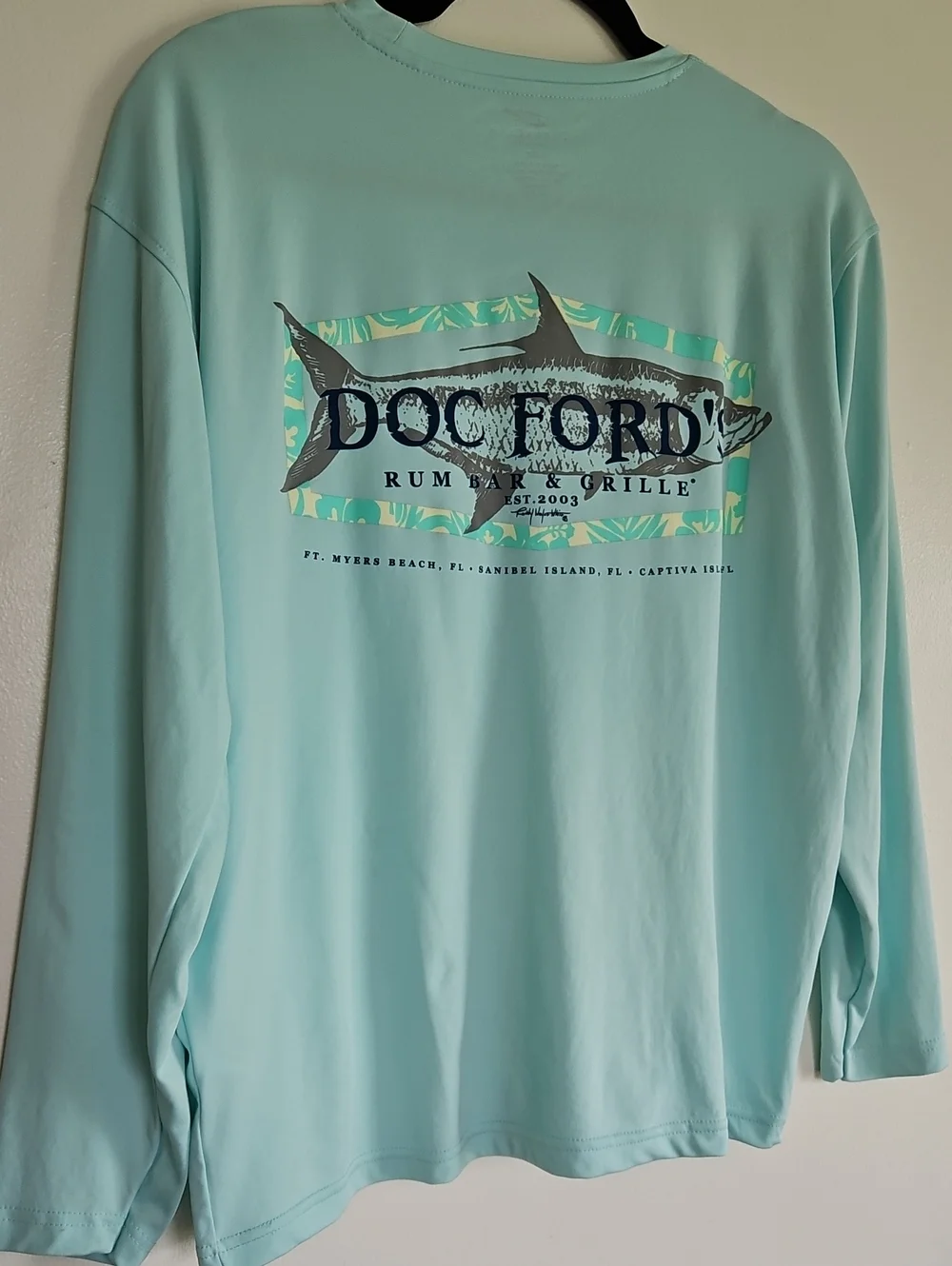 UltraClub Doc Ford's Rash Guard Size S - Picture 4 of 9